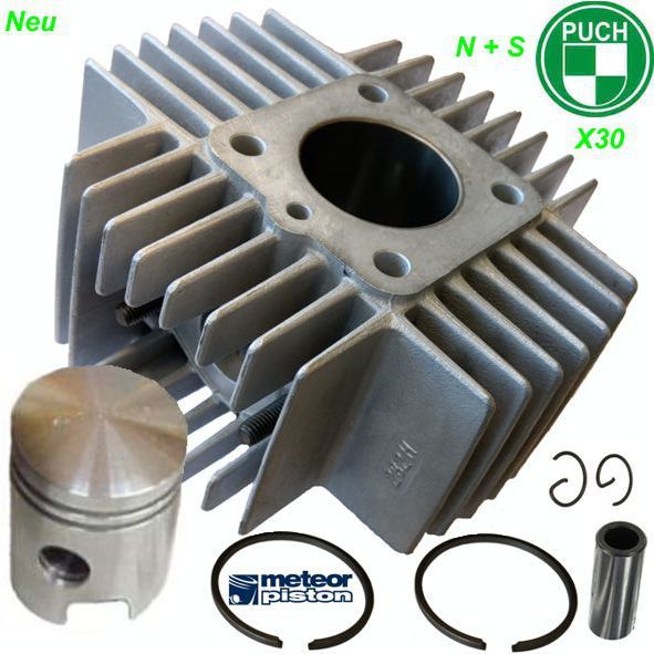 Zylinder Kolben Maxi X30 Ø 38 mm 1.6 PS CH12 Bolzen 12 mm kompl. m. Dichtsatz